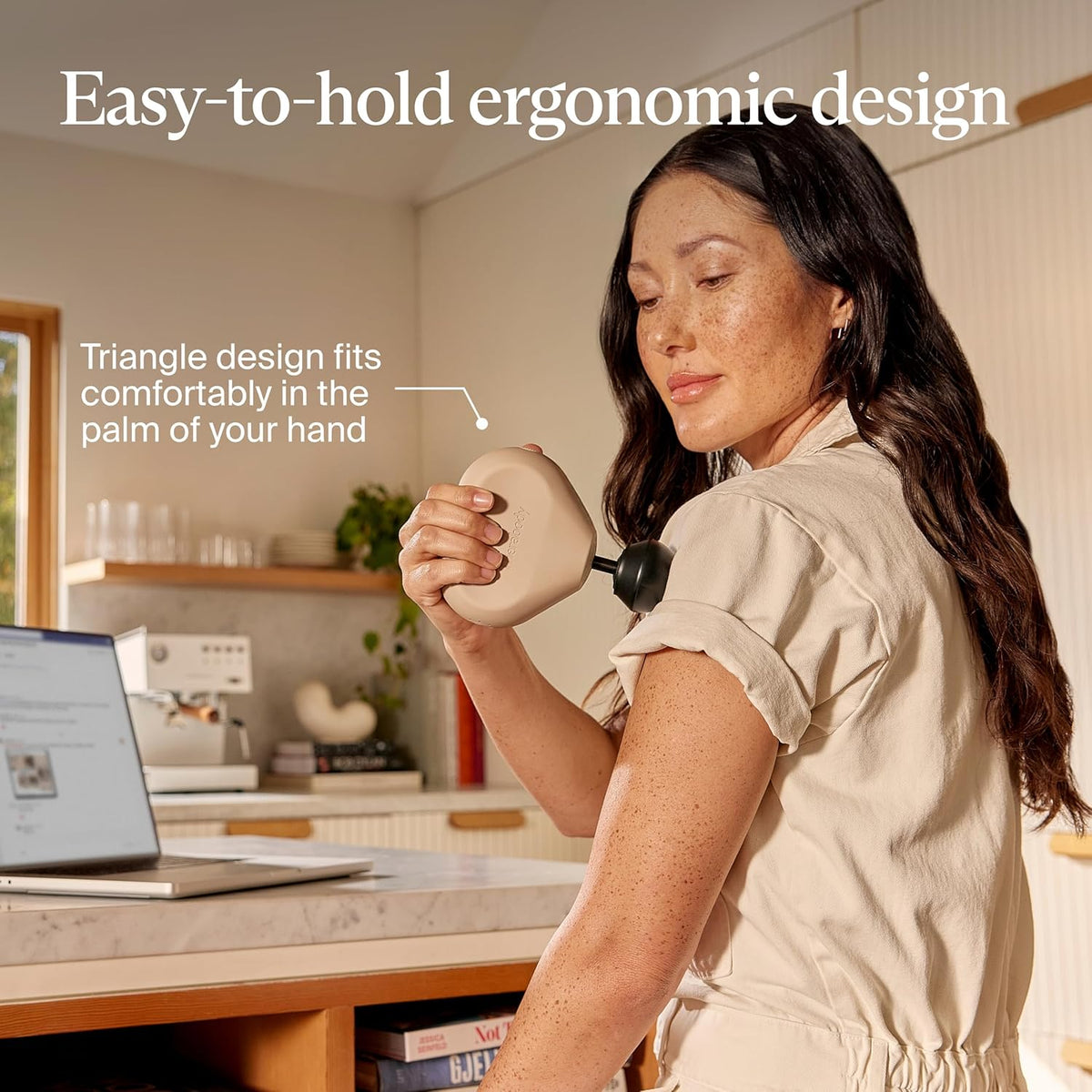TheraGun Therabody Mini 3rd Gen Massage Gun | Travel Essential, Oat