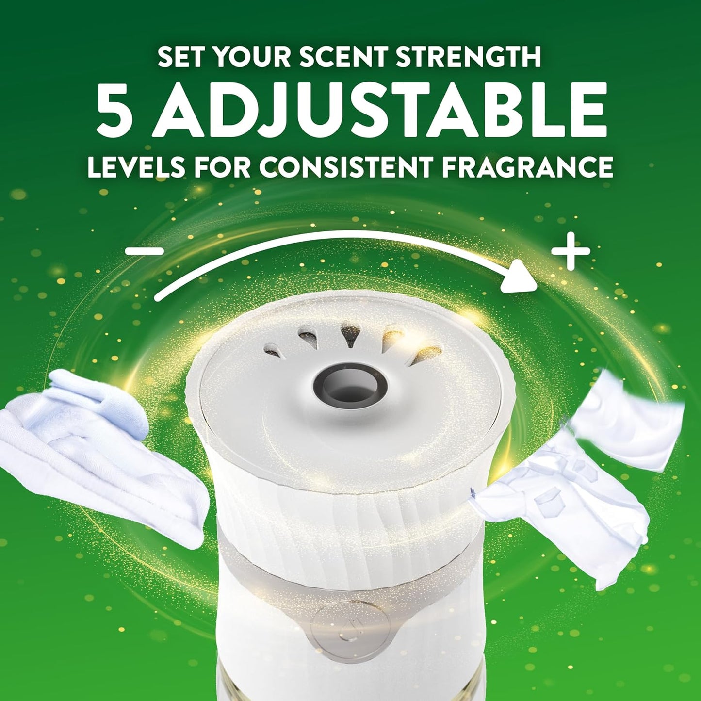 Air Wick Plug-In Scented Oil Refills, 10 Count, Fresh Linen, Air Freshener, Essential Oils, Eco Friendly