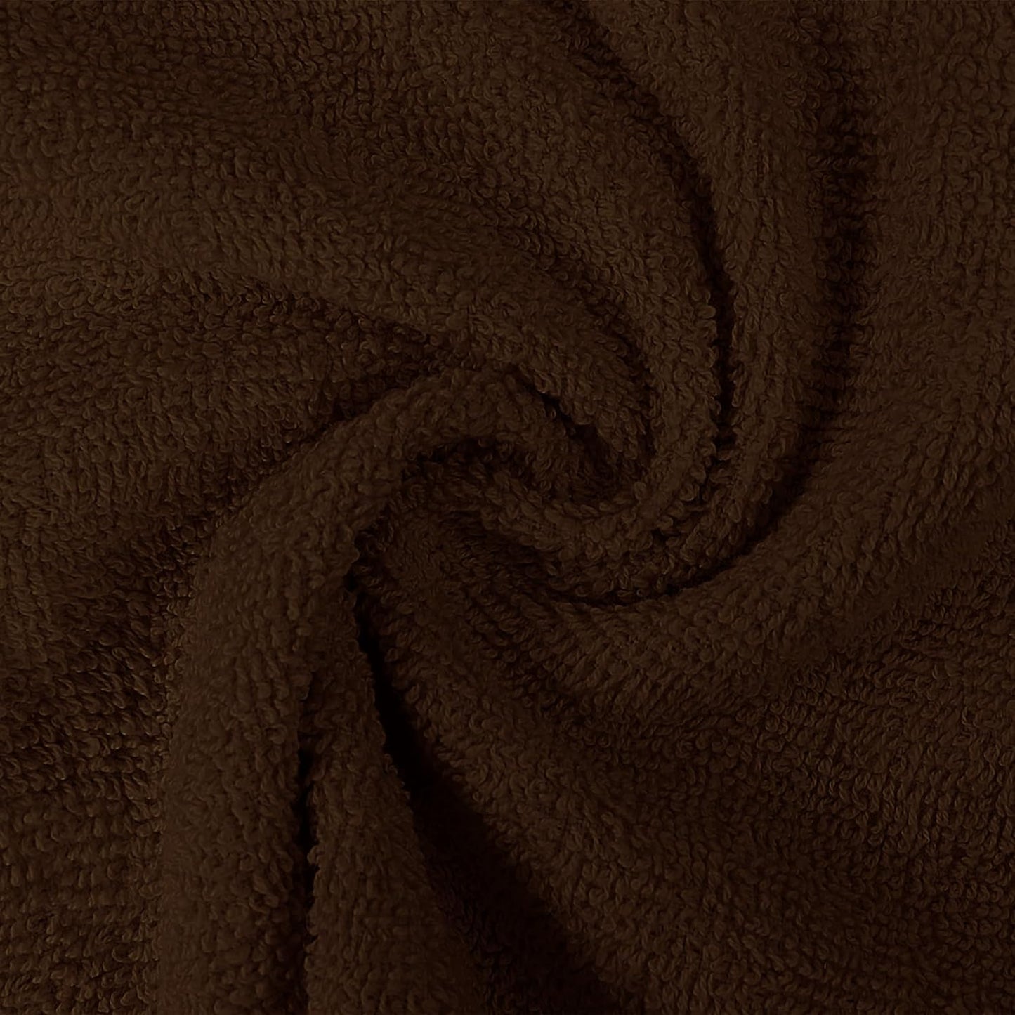 Utopia Towels 12 Pack Premium Wash Cloths Set, 12 by 12 Inches, 100% Cotton Ring Spun, Highly Absorbent and Soft Feel Essential Washcloths for Bathroom, Spa, Gym, and Face, Dark Brown