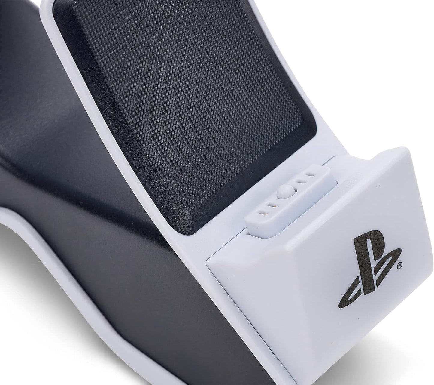 PowerA Twin Charging Station for Dualsense Wireless Controllers, Dualsense Controller Charging, Charge, Sony PlayStation, PS5, Officially Licensed - PlayStation 5