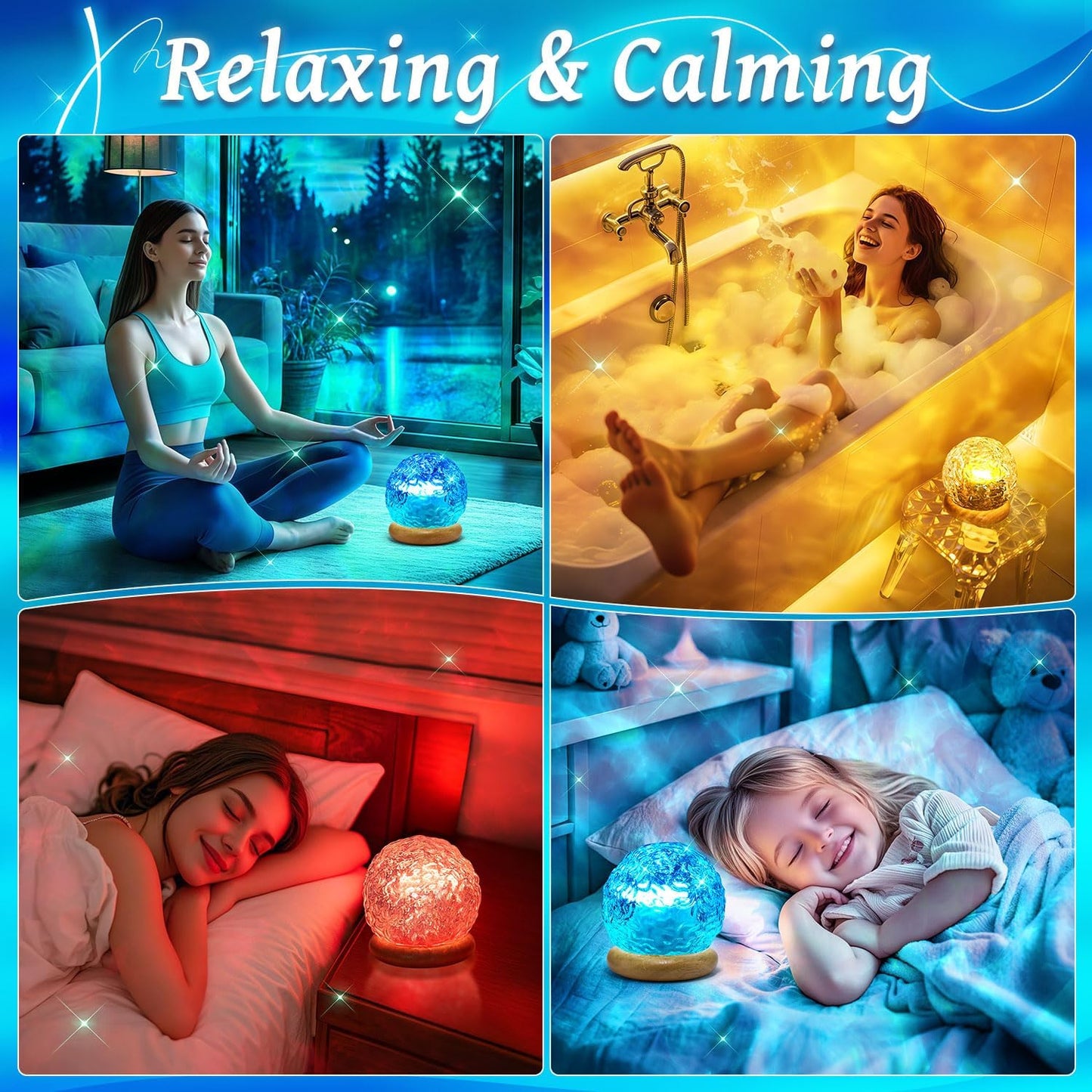 Teen Girl Gifts Trendy Stuff Mood Lighting,18 Colors Birthday Graduation Gifts Aurora Light Projector for Bedroom,Dimmable Ambient Lighting Northern Lights Projector &Night Light Projector with Remote