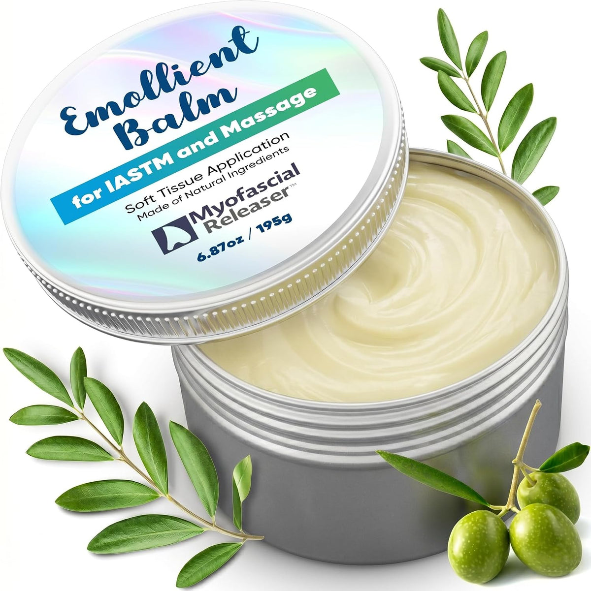 Myofascial Releaser Emollient Balm for Gua Sha Tools, Muscle Scraper Tool