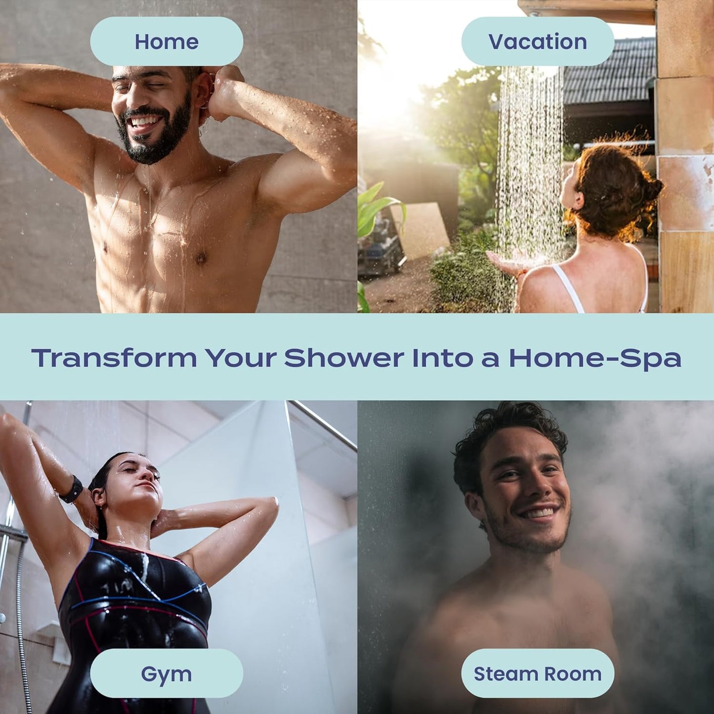 Body Restore Shower Steamers Aromatherapy 6 Pack – Fathers Day Gift for Dad, Birthday Gifts for Women & Men, Spa Stress Relief & Relaxation Self Care Gifts – Premium Clarity Essential Oil Tablets