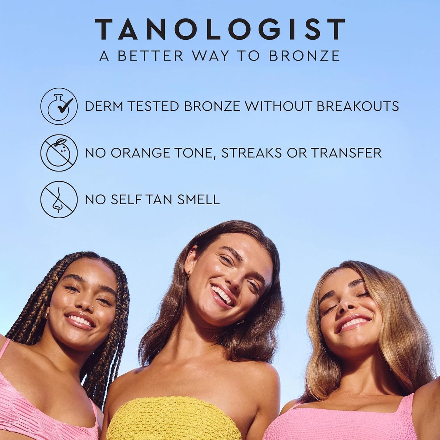 Tanologist Medium Self Tan Drops, Streak-Free Body & Face Tanning Drops, No Fake Tan Smell, For Moisturizer & Lotion, Bronzing Face Tanner, Skincare Ingredients, Vegan, 1.01 fl. oz/30 ml Bottle