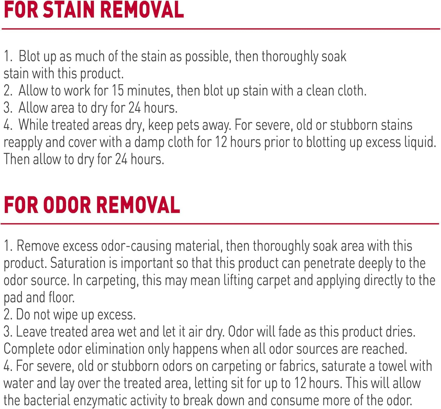 Nature’s Miracle Stain and Odor Remover Dog, 32 Ounces, Everyday Mess Enzymatic Odor Control Formula