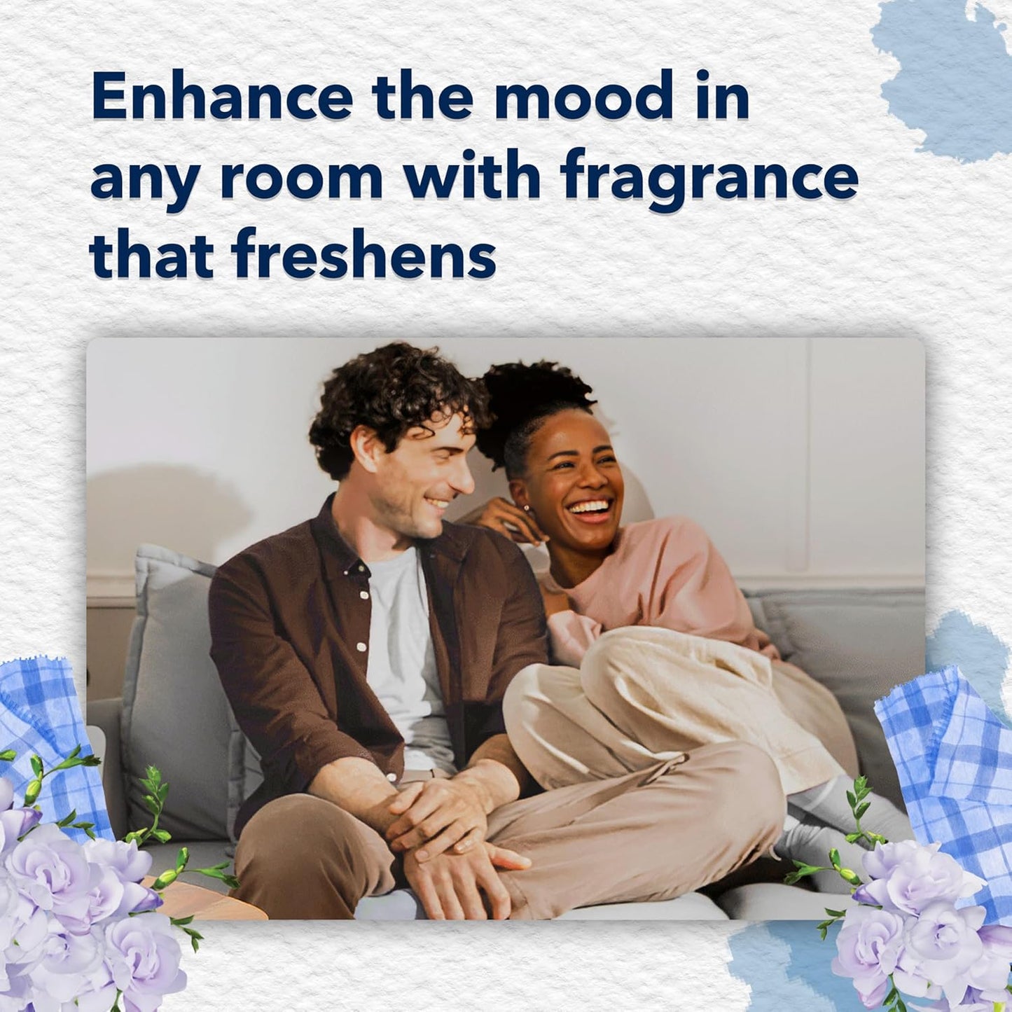Glade PlugIns Refills Air Freshener, Scented and Essential Oils for Home and Bathroom, Clean Linen, 6.7 Fl Oz, 10 Count