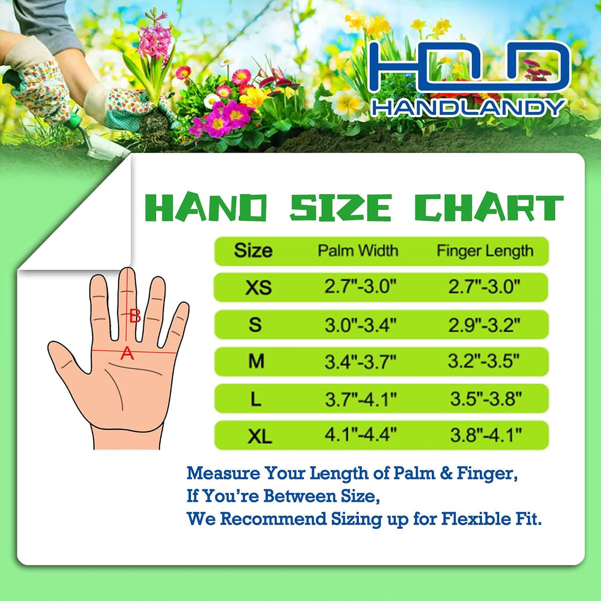 HANDLANDY Rose Pruning Gloves for Men Women, Thorn Proof Gardening Gloves