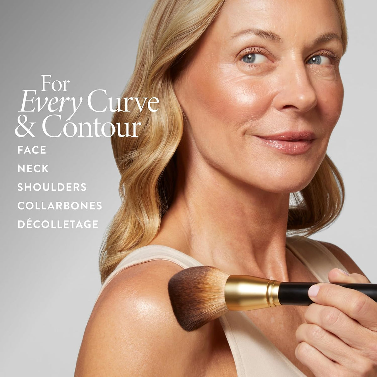 LAURA GELLER NEW YORK Makeup Brushes - Classic Bronzer Brush, Cruelty-Free