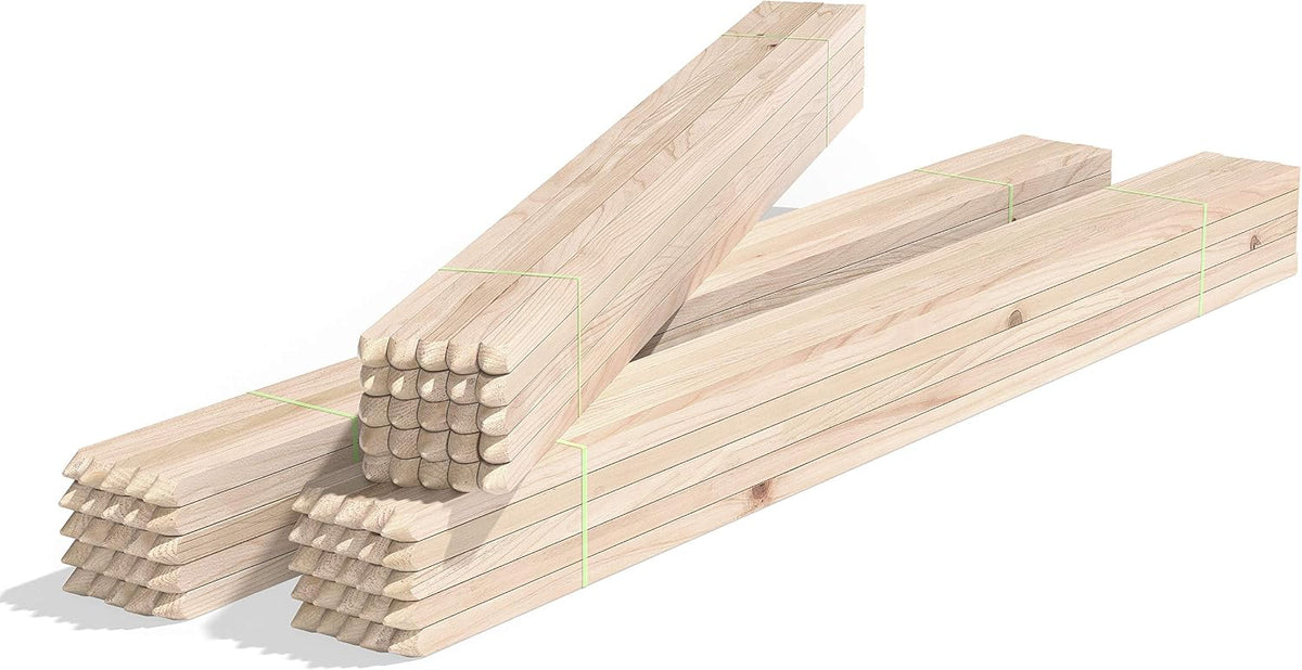 Greenes Fence 4 Ft. Garden Stakes (50 Pack)