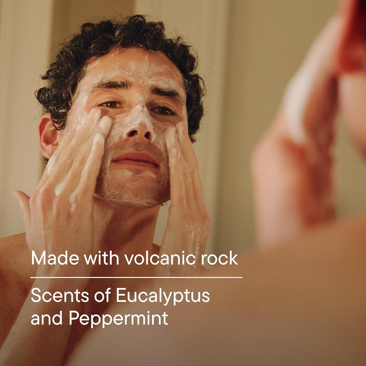 Harry's Exfoliating Face Wash for Men, Gentle Facial Skin Care Products with Volcanic Rock Exfoliant, Dermatologist Tested, 5.1 Fl. Oz, 3 Pack