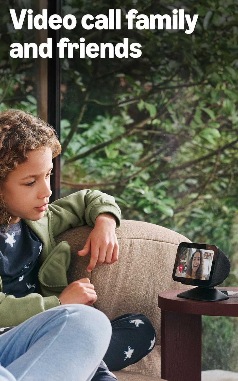 Amazon Echo Show 5 (newest model), Smart display, Designed for Alexa+, 2x the bass and clearer sound, Glacier White