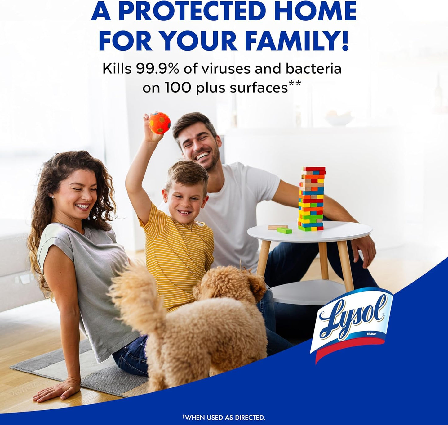 Lysol Disinfectant Spray, Household Cleaning Supplies, Disinfecting Multi-Purpose Room Spray, Antibacterial Sanitizer, Deodorizer, Kills Hantavirus, Crisp Linen, 19 Fl Oz (Pack of 2)