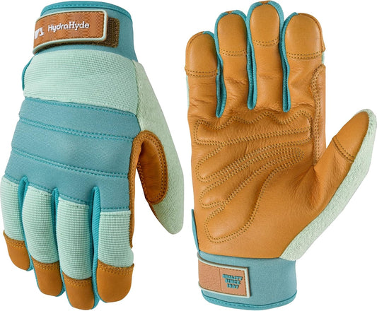 Wells Lamont Women's HydraHyde Leather Hybrid Gloves
