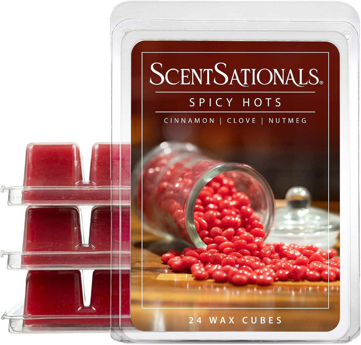 Scentsationals Grape Candy Scented Wax Melts 10oz (24 Cubes)