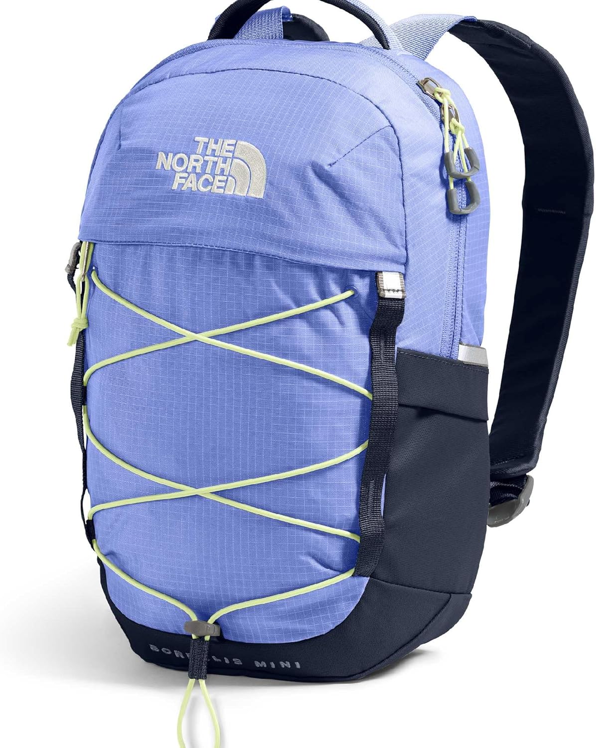 The North Face Borealis Mini Backpack, Periwinkle Glow/Summit Navy/Lemon Mist, One Size