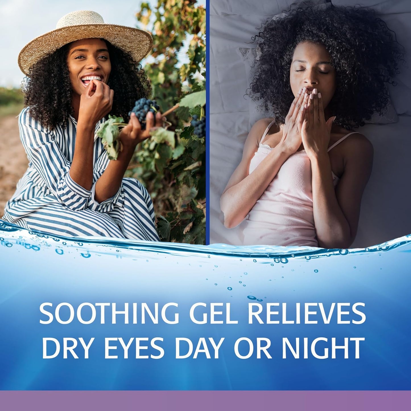 Refresh Optive Gel Drops Lubricant Eye Gel For Dry Eyes, 0.33 Oz Sterile