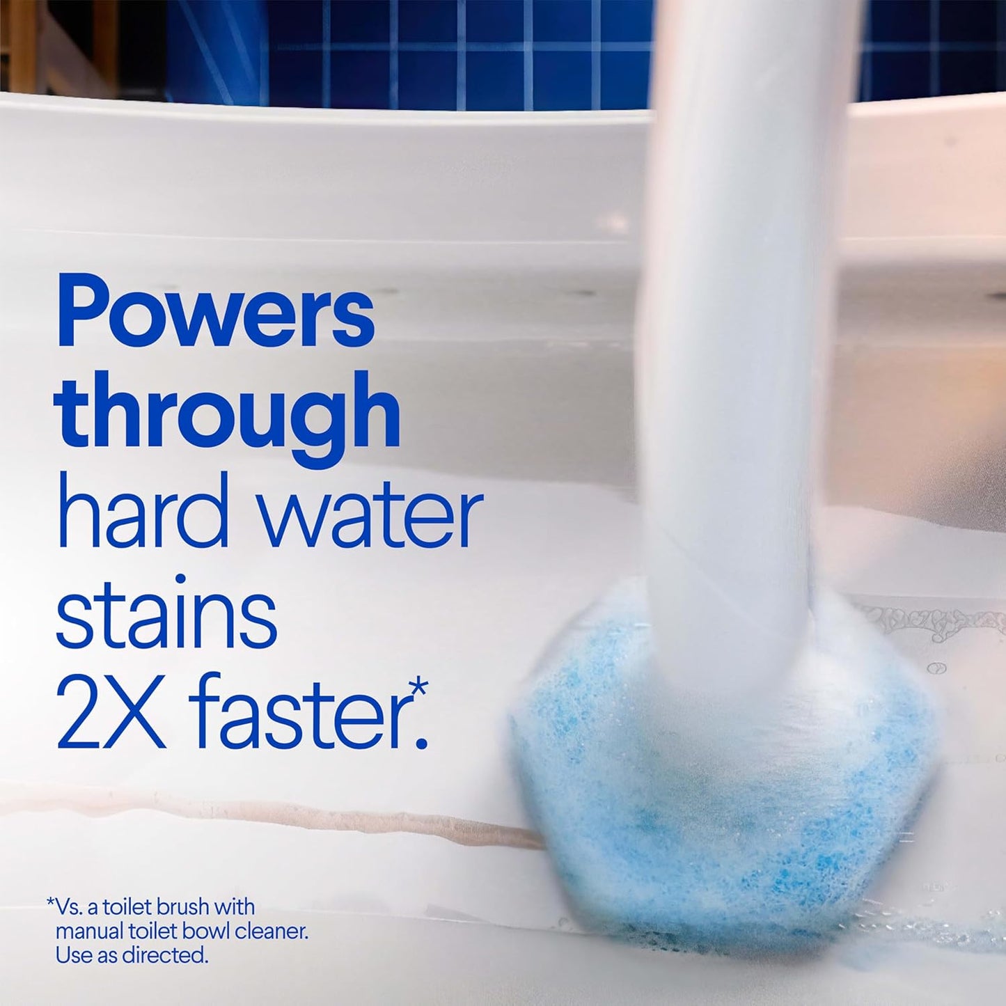 Clorox ToiletWand Disposable Toilet Cleaning System, Kills 99.9% of Germs and Viruses, Wand, Caddy and 6 Refill Heads