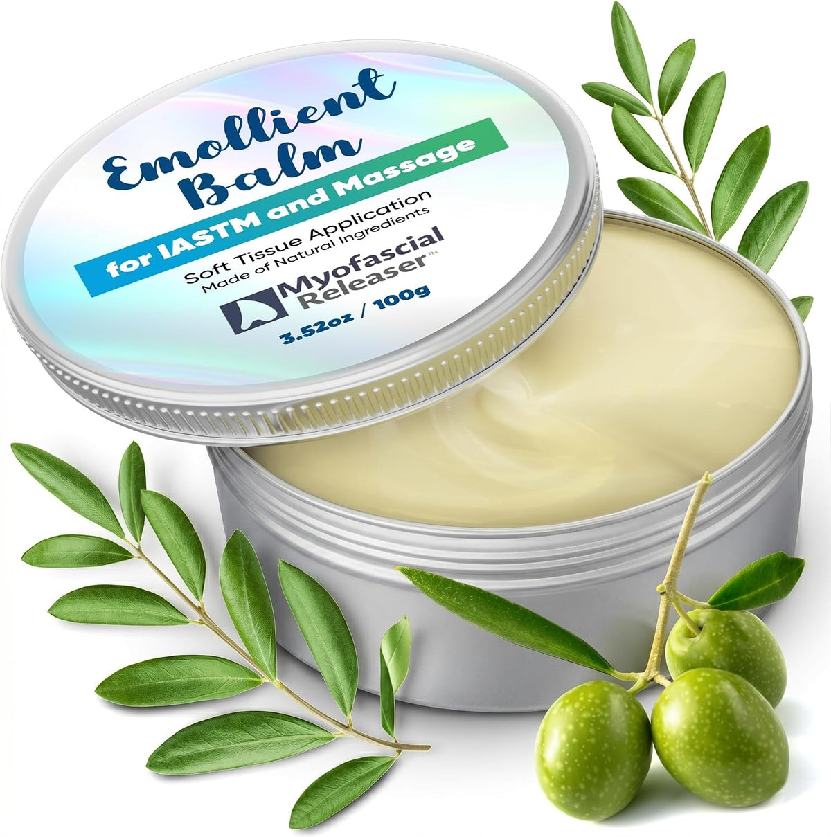 Myofascial Releaser Emollient Balm for Gua Sha Tools, Muscle Scraper Tool