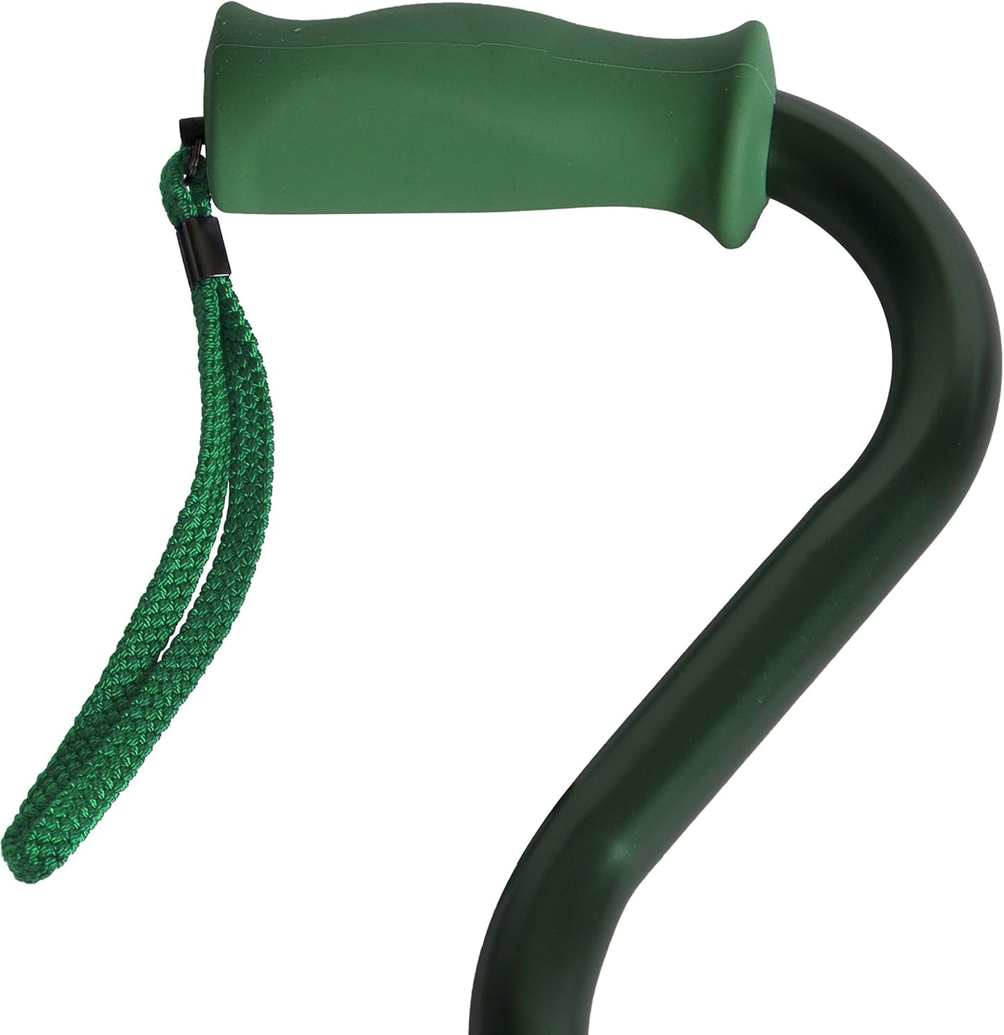 Soft Silicone Handle Offset Adjustable Cane