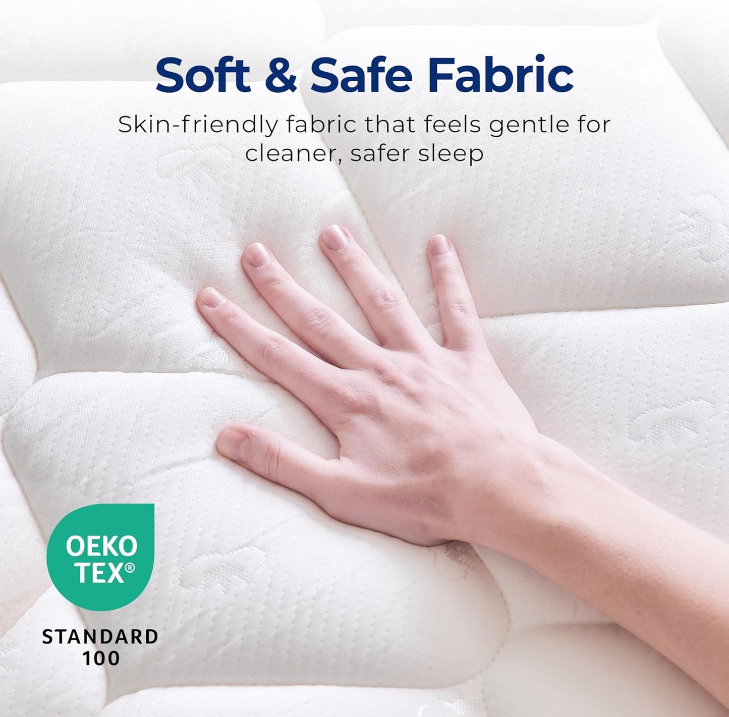 Neo Sleep Twin Size Mattress, 8 Inch Hybrid Comfort & Supportive Mattress in a Box, Cooling Gel Memory Foam and Spring with Pressure Relief, CertiPUR-US Certified