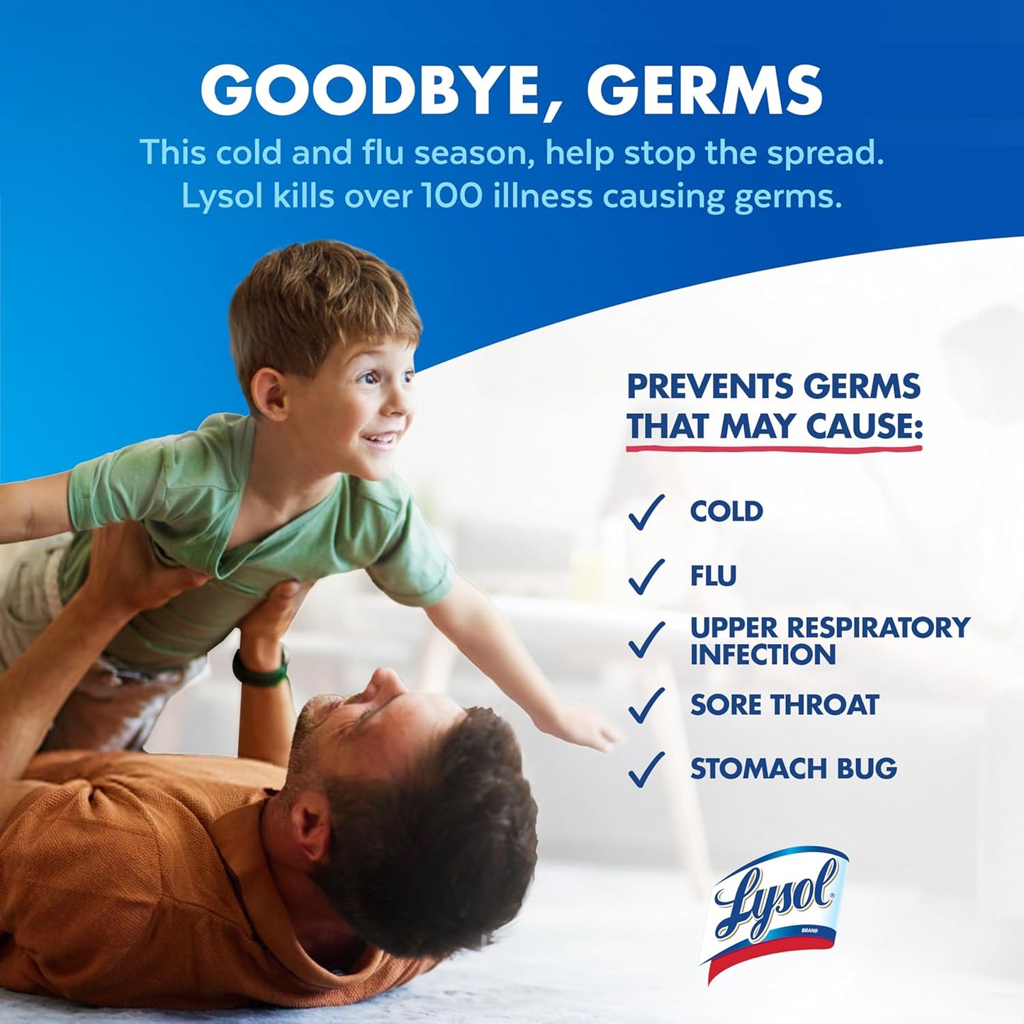 Lysol Disinfectant Spray, Household Cleaning Supplies, Disinfecting Multi-Purpose Room Spray, Antibacterial Sanitizer, Deodorizer, Kills Hantavirus, Crisp Linen, 19 Fl Oz (Pack of 2)