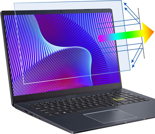 2 Pack 15.6 inch (1920x1080P) Laptop Blue Light Screen Protector, Eye Protection Anti-Scratch and Anti-Glare Screens for Laptops 15.6’’ with 16:9 Aspect Ratio