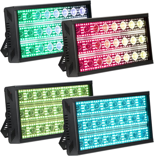 Betopper 300w Matrix Beam LED Strobe Effect Lights,DMX Flash Stage Light(4)