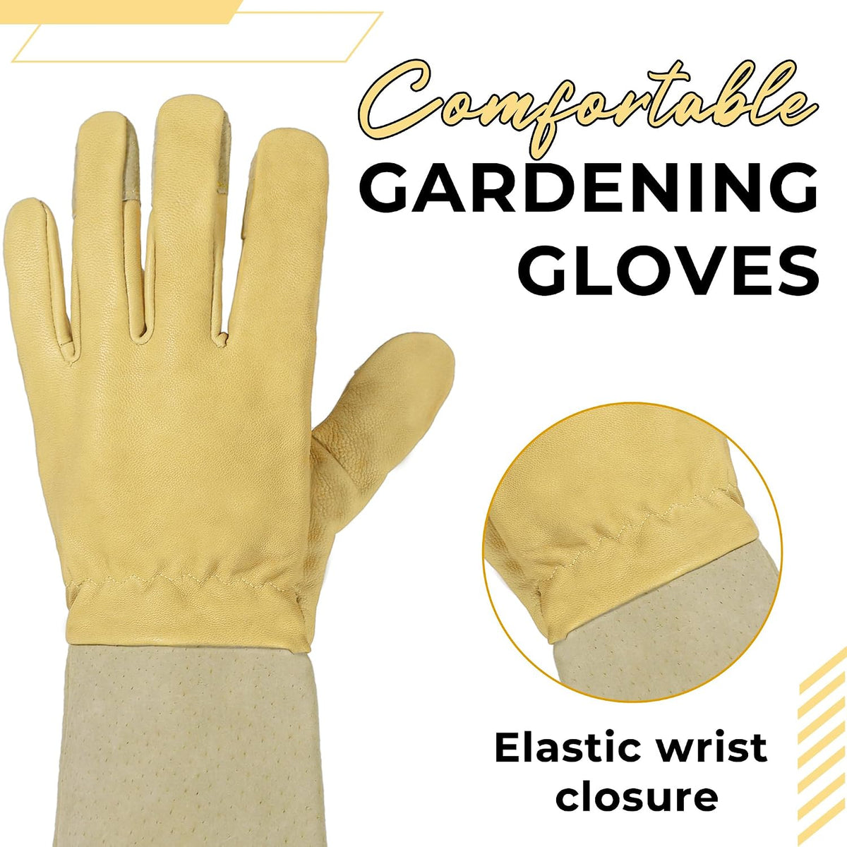 HANDLANDY Rose Pruning Gloves for Men Women, Thorn Proof Gardening Gloves
