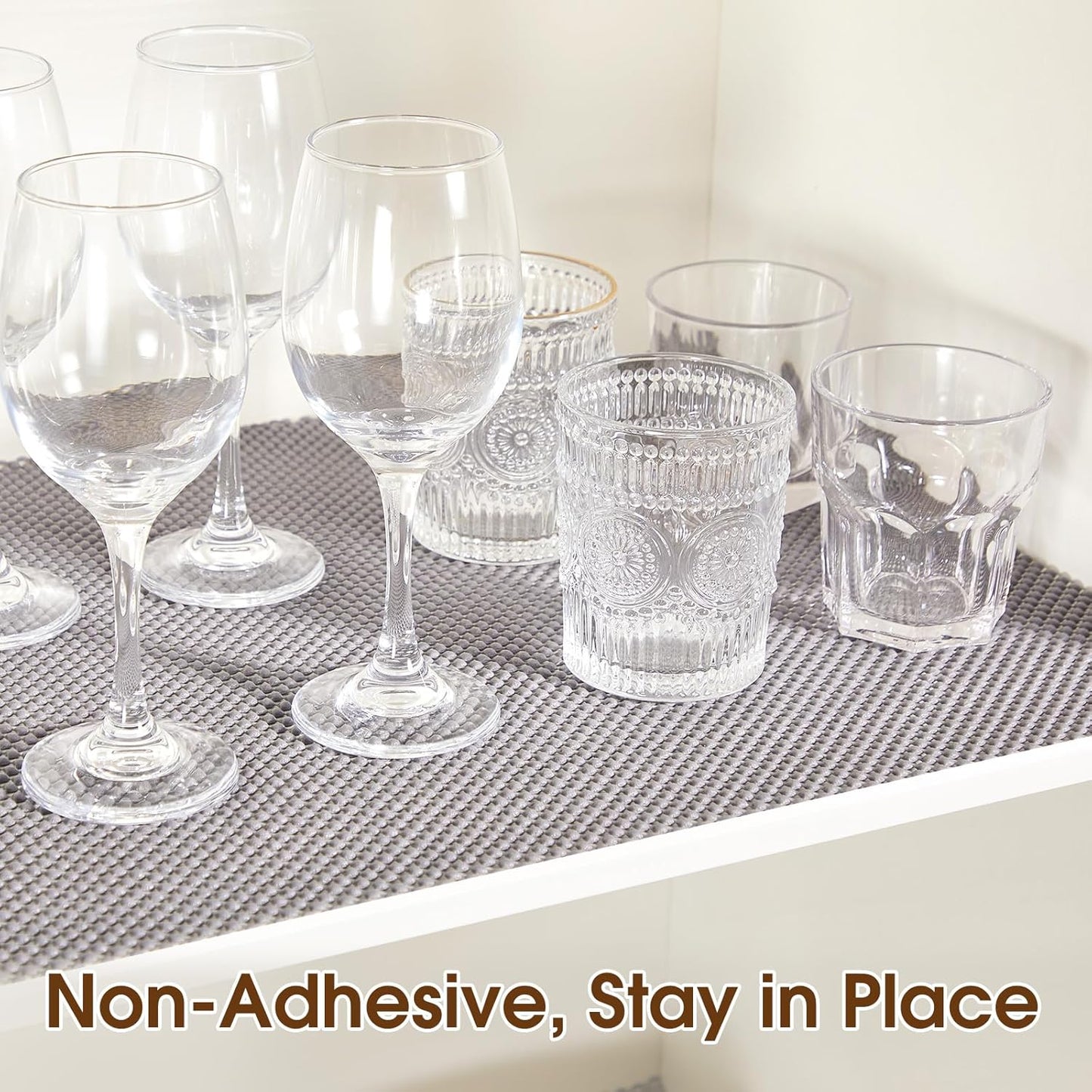 Super Anti-Slip Thickened Hollow-Out Shelf Liner