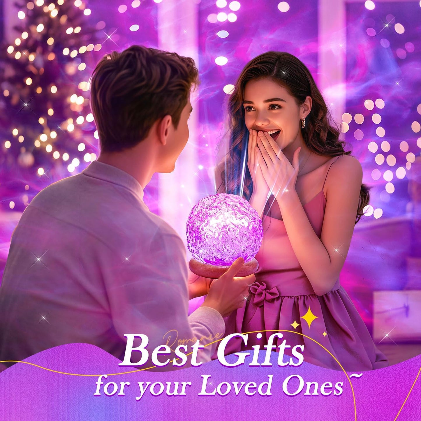 Teen Girl Gifts Trendy Stuff Mood Lighting,18 Colors Birthday Graduation Gifts Aurora Light Projector for Bedroom,Dimmable Ambient Lighting Northern Lights Projector &Night Light Projector with Remote
