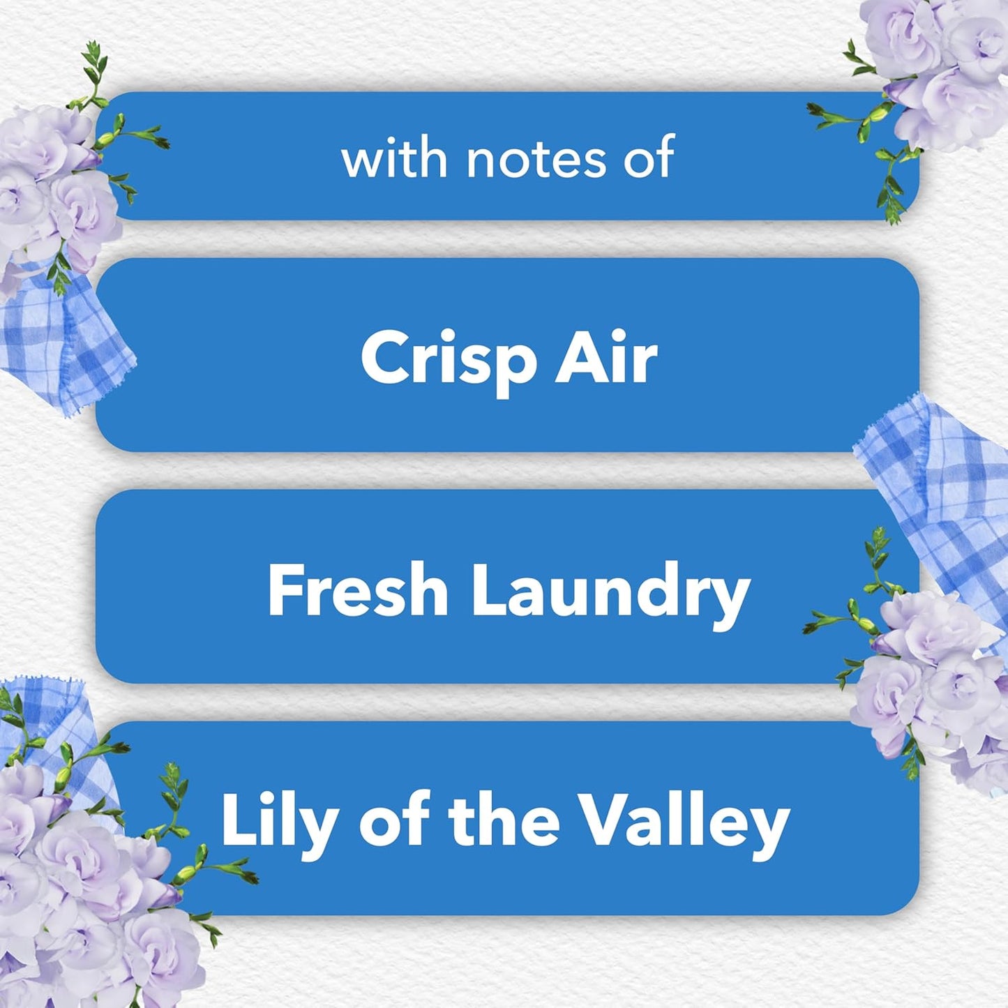 Glade PlugIns Refills Air Freshener, Scented and Essential Oils for Home and Bathroom, Clean Linen, 6.7 Fl Oz, 10 Count