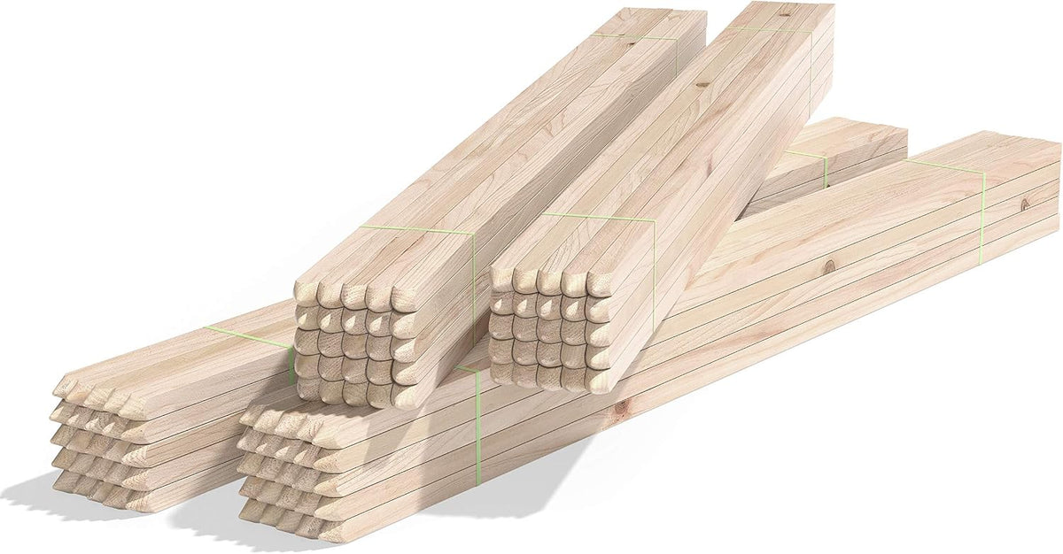 Greenes Fence 4 Ft. Garden Stakes (50 Pack)