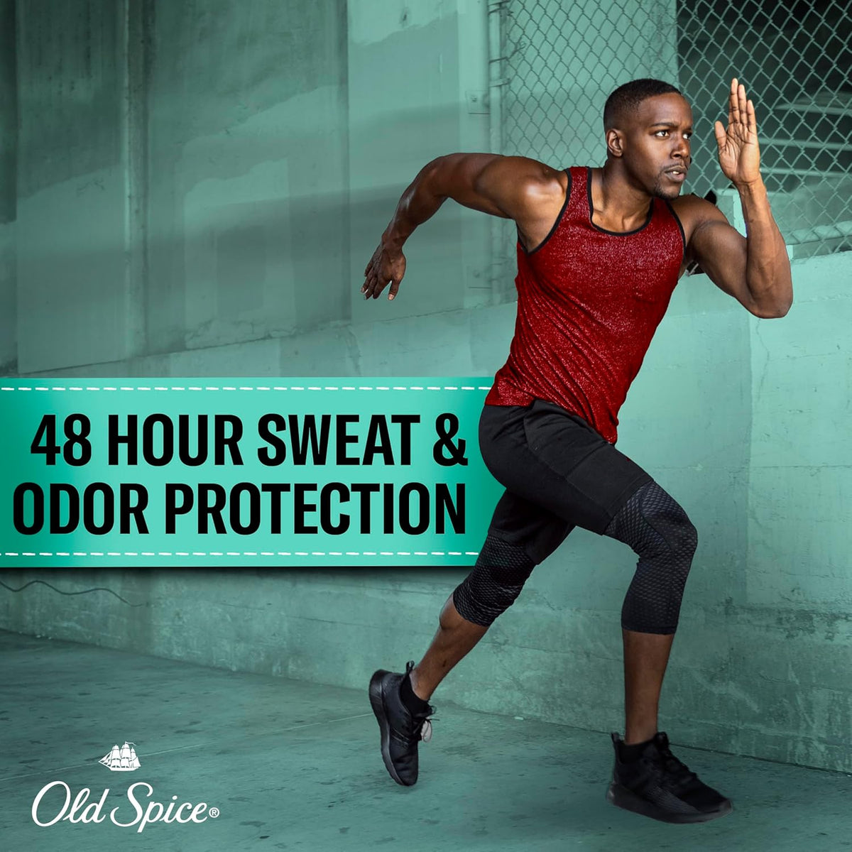 Old Spice Antiperspirant and Deodorant for Men, 24/7 Sweat and Odor Protection, Legendary Fragrance, Sweat Defense, Pure Sport Plus, 2.6 oz Twin Pack