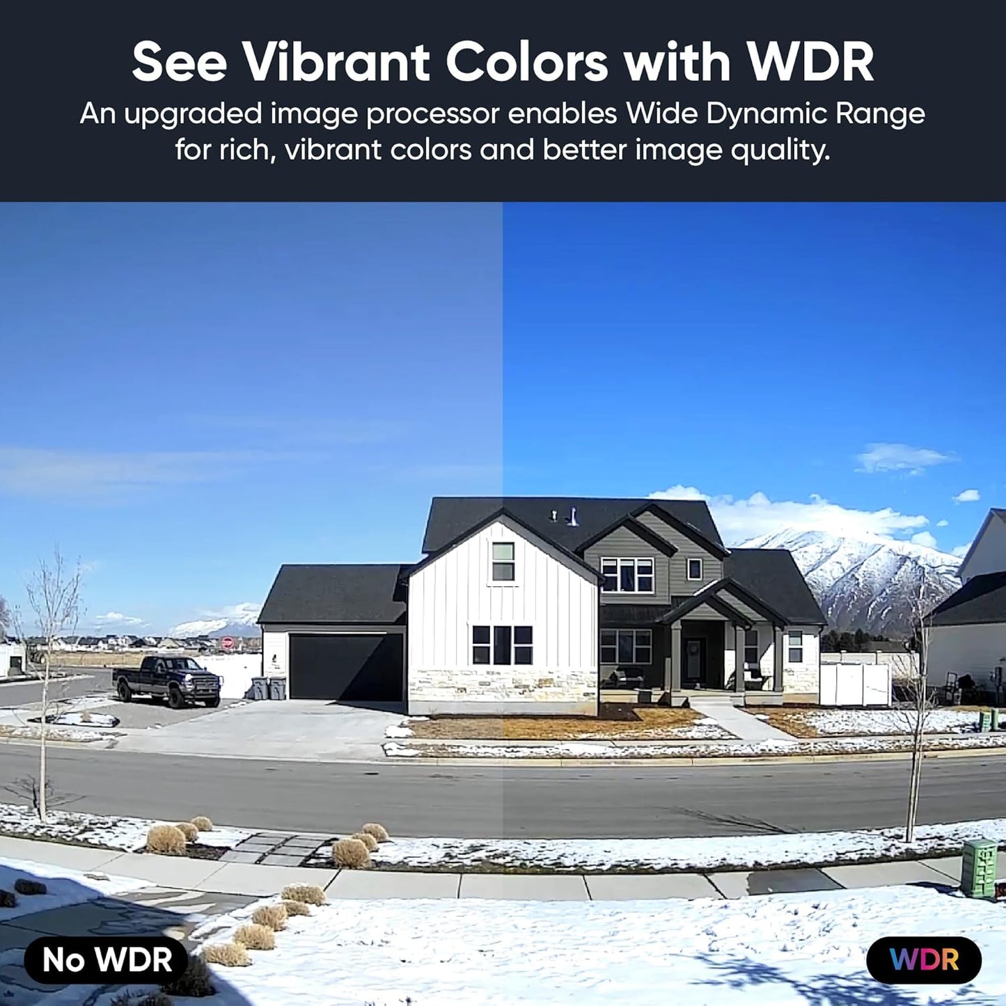 WYZE Cam v4 (Latest Model), 2.5K AI Security Camera, Indoor/Outdoor Cameras for Home Security, Baby Monitor & Pet Camera, Vibrant Color Night Vision, No Subscription Required, Free Expert Help