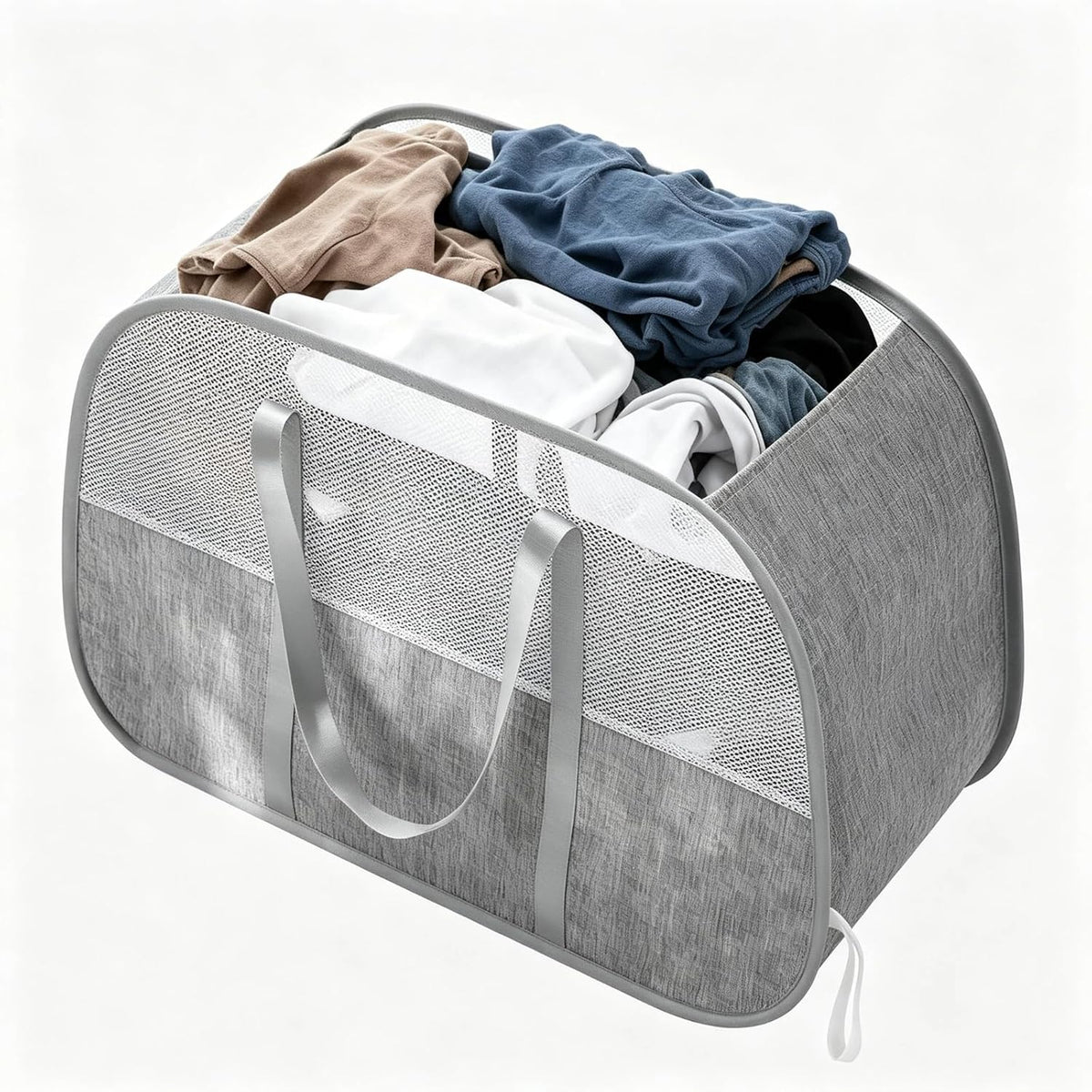 95L Collapsible Laundry Basket, Dirty Clothes Hamper