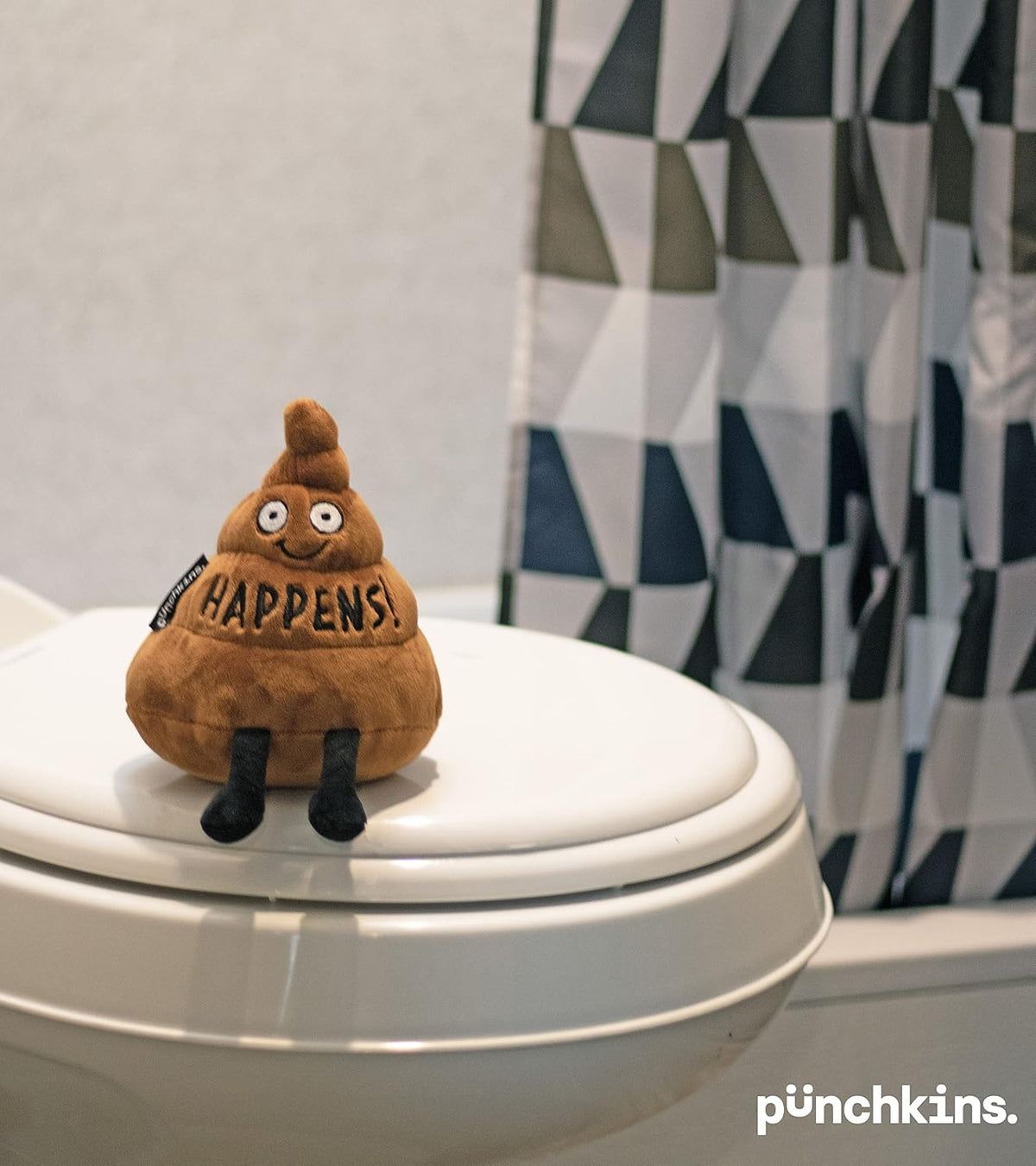 Punchkins Poop Plushie - It Happens Sassy Poop Plush, Funny & Cute Plush Toy for Gifting