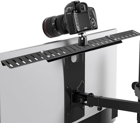 HumanCentric DSLR Monitor Mount Extra Large, Desk Camera, Webcam & Mic