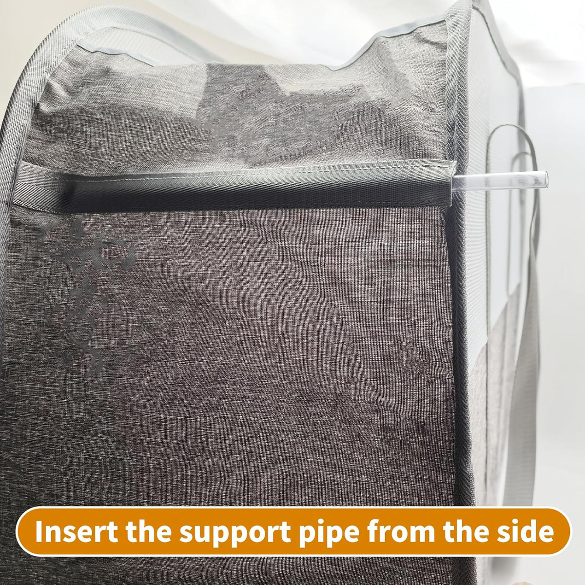 95L Collapsible Laundry Basket, Dirty Clothes Hamper