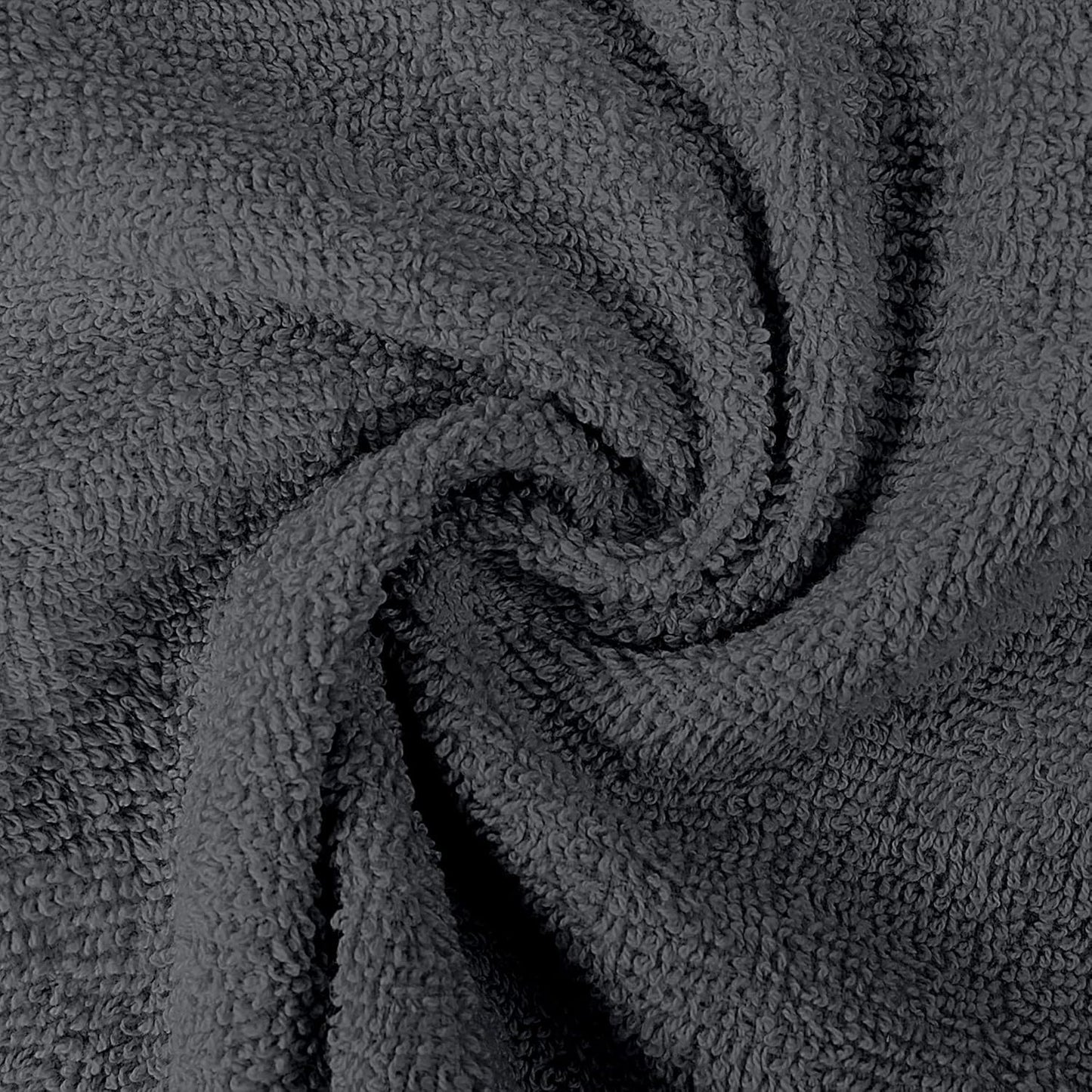 Utopia Towels 12 Pack Premium Wash Cloths Set, 12 by 12 Inches, 100% Cotton Ring Spun, Highly Absorbent and Soft Feel Essential Washcloths for Bathroom, Spa, Gym, and Face, Grey