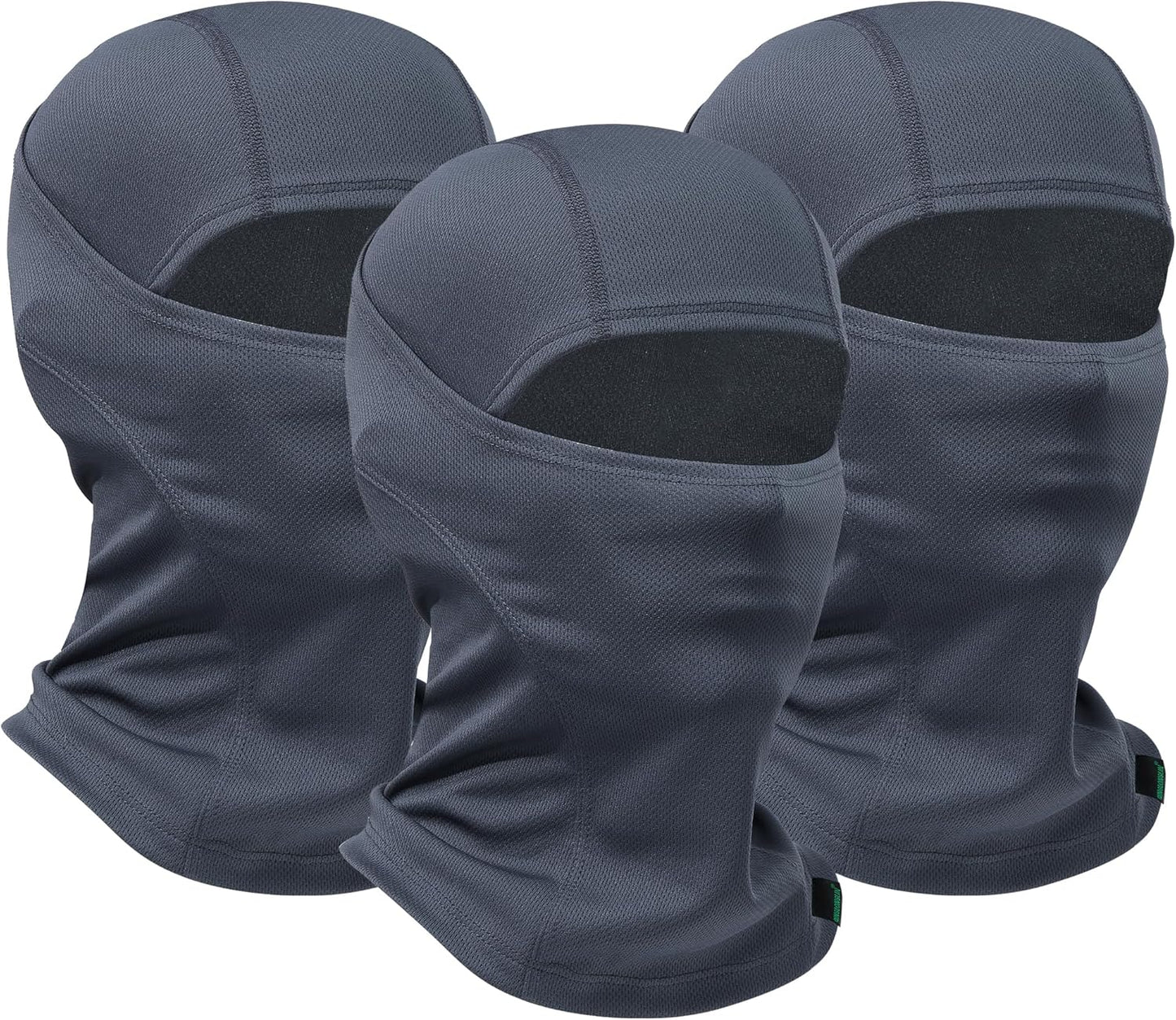 Balaclava Ski Mask 3 Pieces Full Face Cover for Men and Women Breathable Full Face Mask for Skiing Outdoor Sports