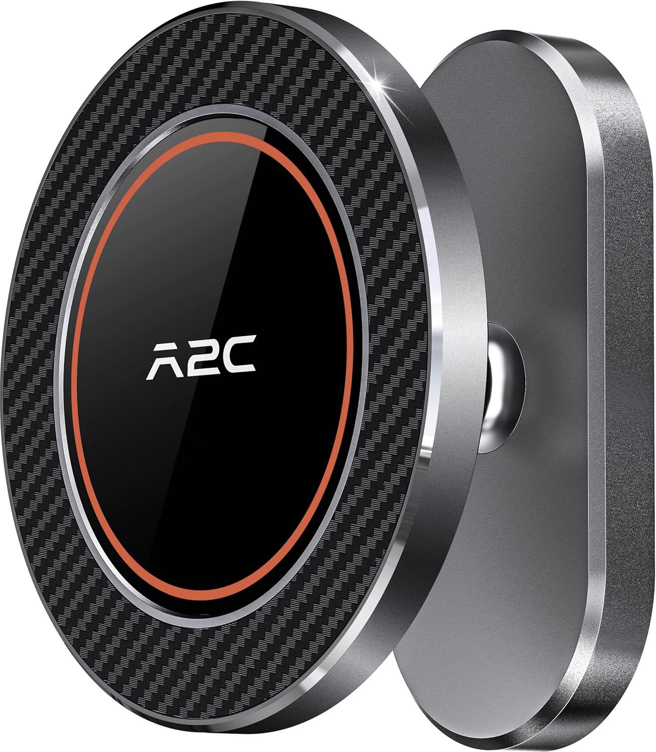 A2C Alloy Magnetic Golf Cart Phone Holder for MagSafe iPhone, Unique Fathers Day Golf Gifts for Men Dad Him Husband Ladies Her Golfers, Golf Accessories Essentials Gadgets Fits EZGO, Club Car, Yamaha