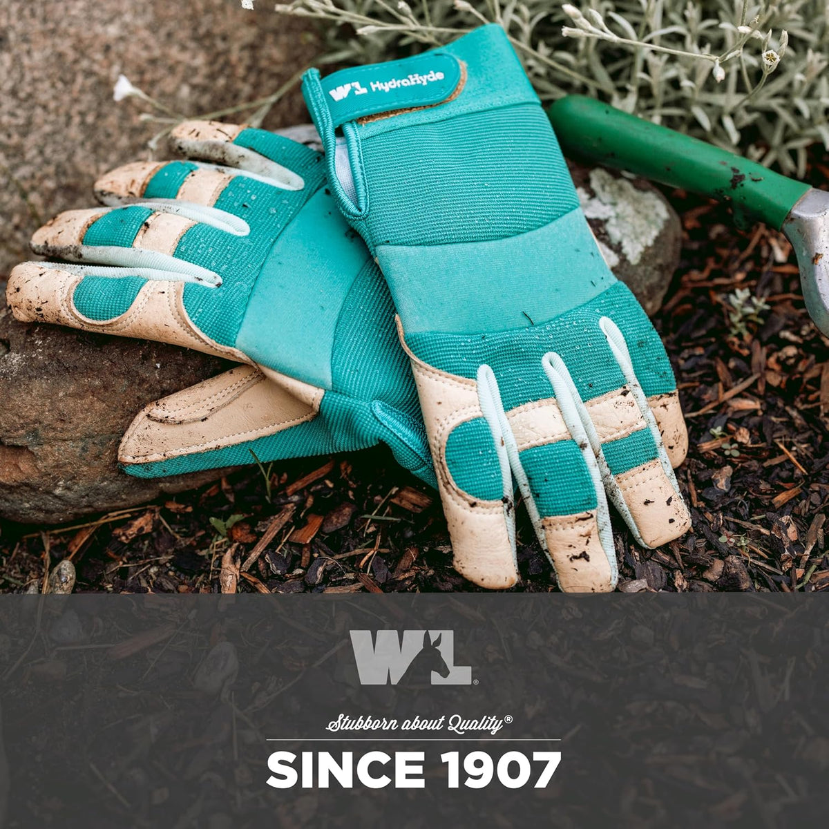 Wells Lamont Women's HydraHyde Leather Hybrid Gloves