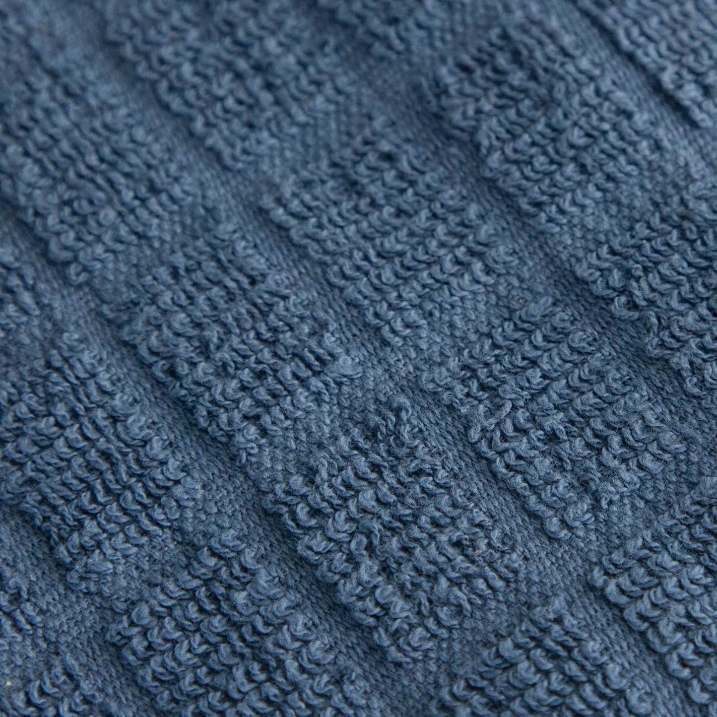Ritz Premium Kitchen Towel and Dish Cloth Value Set: Highly Absorbent, Super Soft, Long-Lasting, 100% Cotton Checked and Solid Hand Towels, Tea Towels, Bar Towels - 6 Pack, Federal Blue