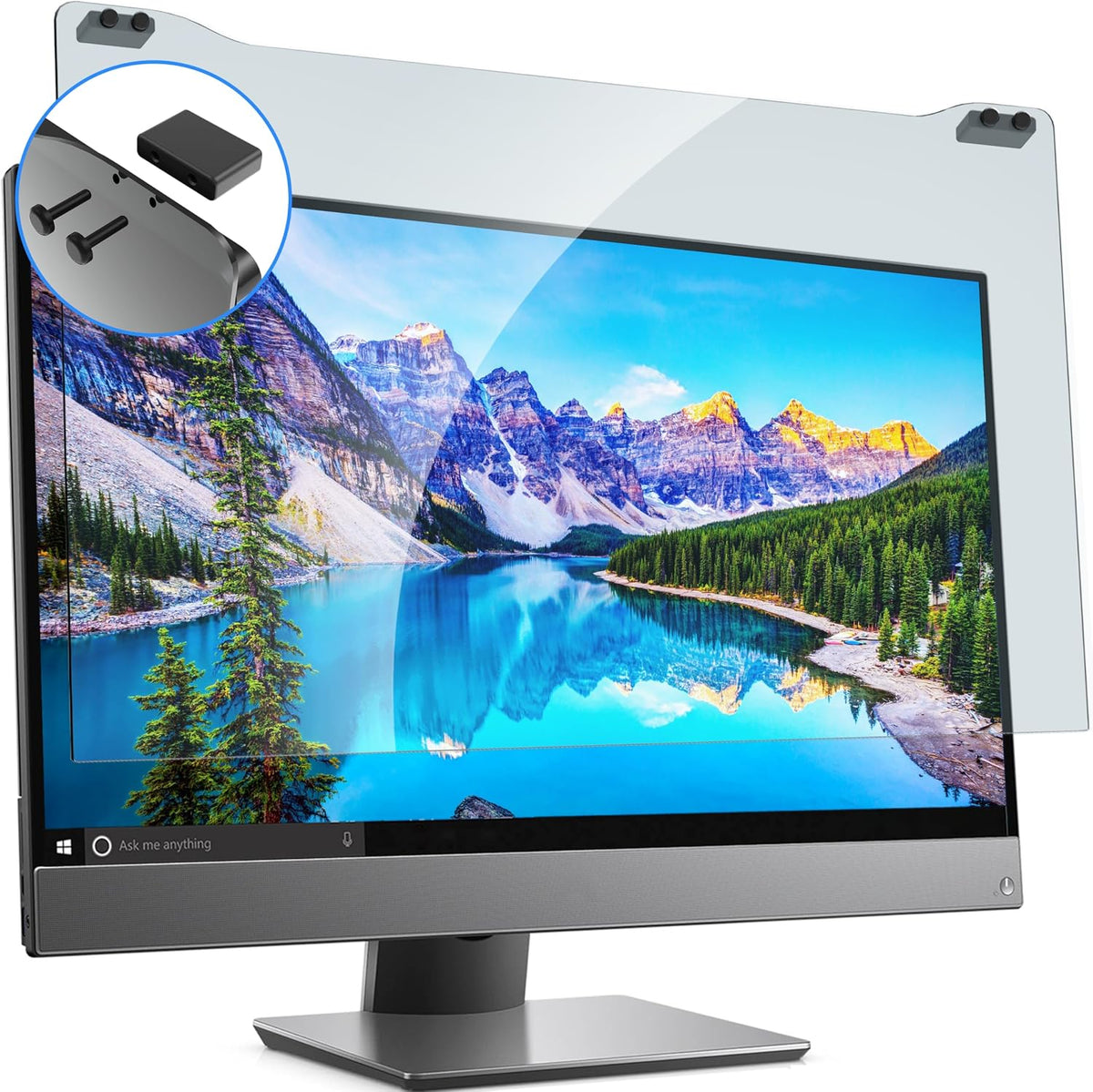ZYY 23-24 Inch Anti Blue Light Screen Protector for Diagonal 23-24 Monitor