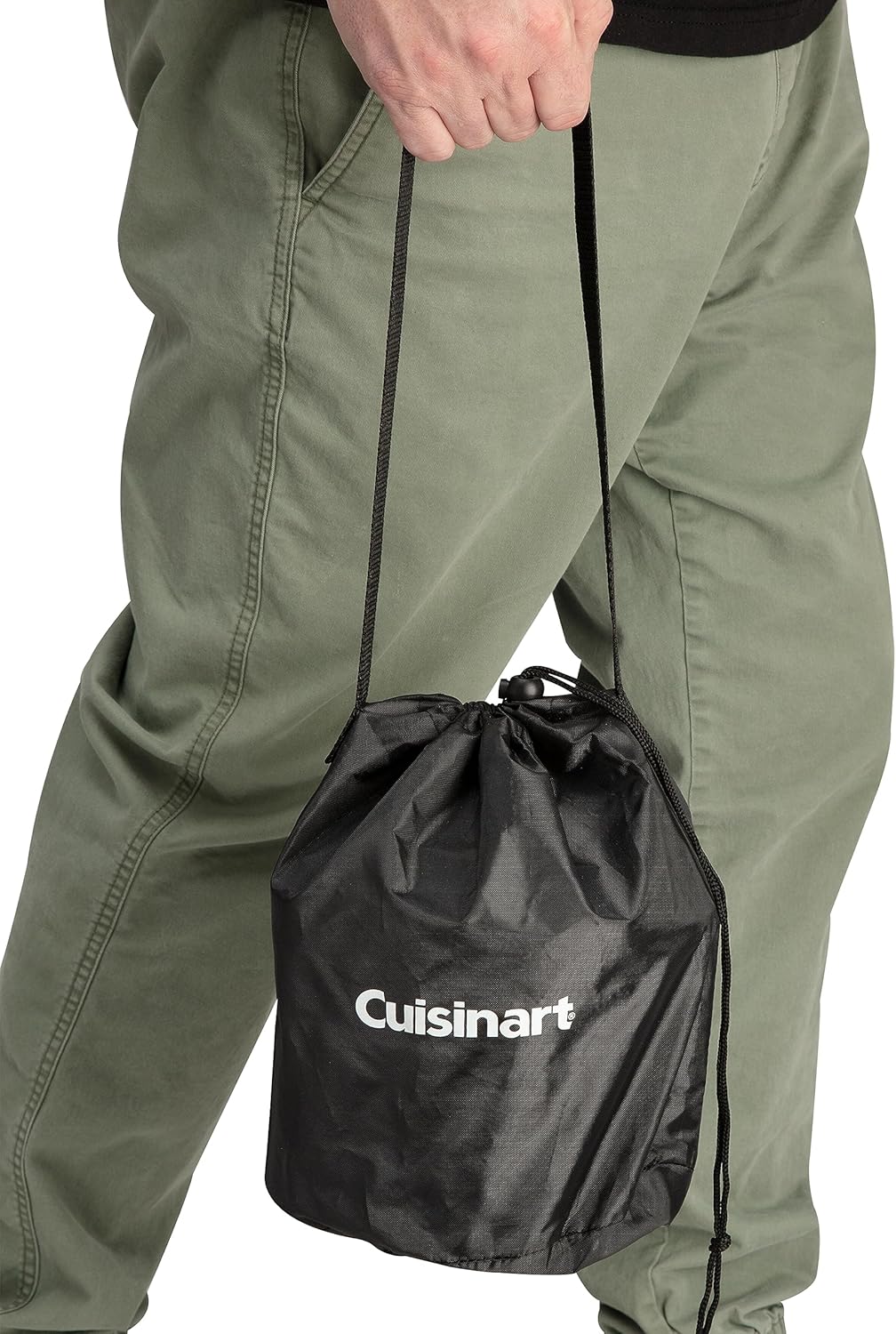 Cuisinart Cleanburn Smokeless Tabletop Fire Pit, 7.5” Lightweight Portable Smokeless Fire Pit with Removable Base for Ash & Carry Bag, Small Outdoor Heater for Patio, Camping & RV, Portable Heater