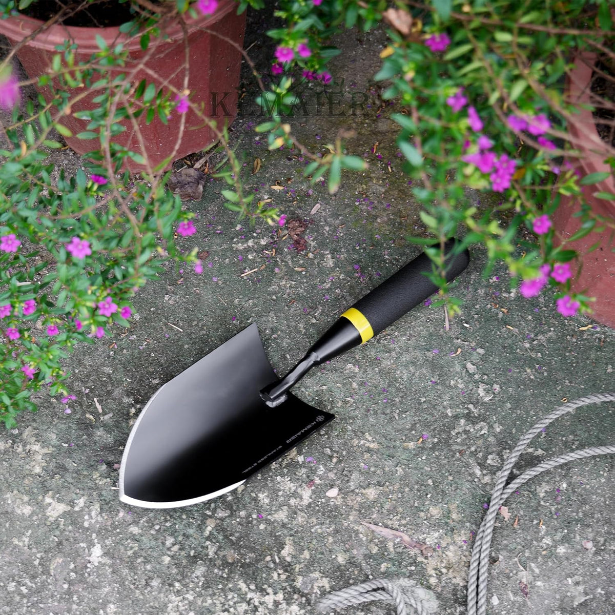 Kemaier Heavy Duty Stainless Steel Garden Trowel Shovel Tools